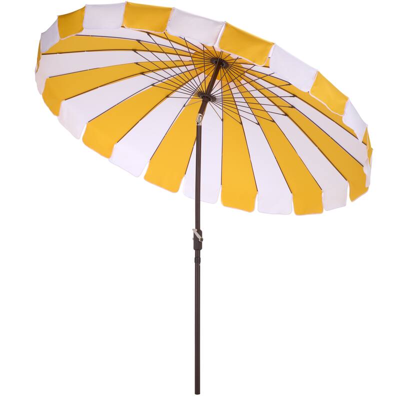 SAFAVIEH Outdoor Living Buti 9ft Crank Umbrella