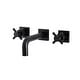 preview thumbnail 2 of 22, Kingston Brass Concord Two-Handle 3-Hole Wall Mount Bathroom Faucet