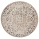 preview thumbnail 135 of 163, SAFAVIEH Madison Diederike Boho Medallion Distressed Rug 6'7" Round - Ivory/Beige Grey