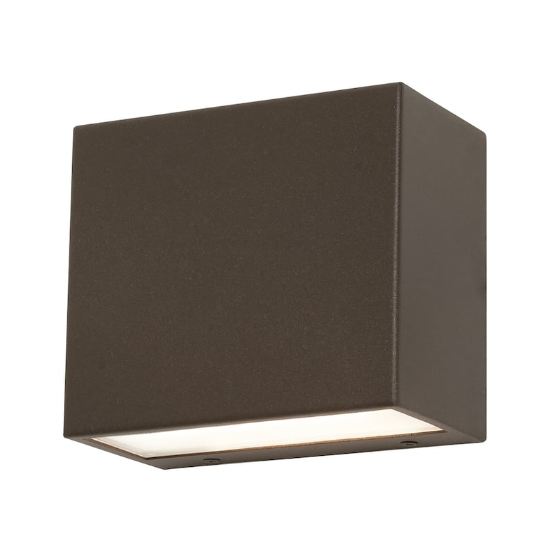 AFX DKTW0504LAJUD Dakota 4" Tall LED Outdoor Wall Sconce - Bronze