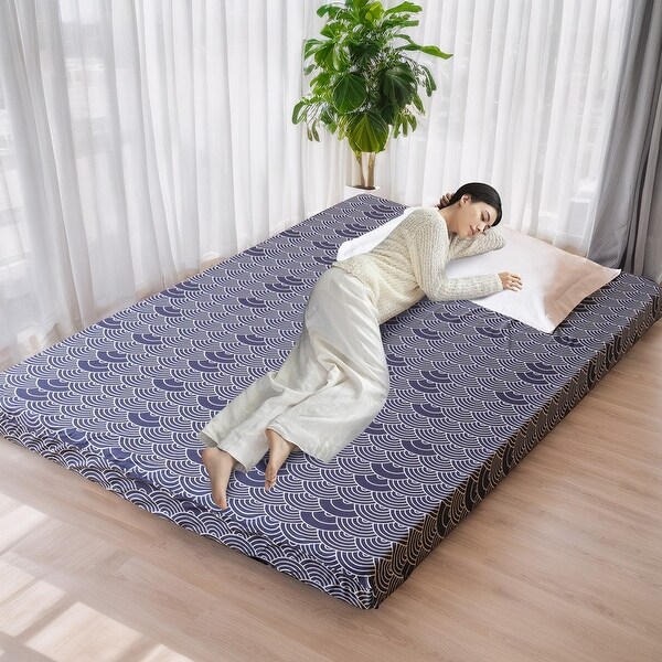 taka0911 マットレス付属品 Futon Mattress - Extra Thick Foldable Japanese Mattress - Memory