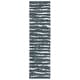 preview thumbnail 52 of 70, SAFAVIEH Venus Shag Moeidur 1.75-inch Thick Rug 2'2" x 10' Runner - Dark Grey/Ivory - Runner