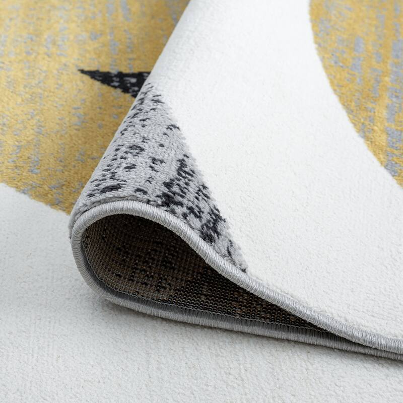Wyman Modern & Contemporary Abstract Indoor Area Rug