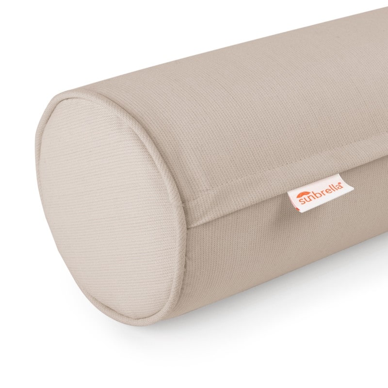 Austin Horn Classics Sunbrella Zippered Neck Roll Bolster (set of 2)