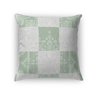 Gray And Green Accent Pillows