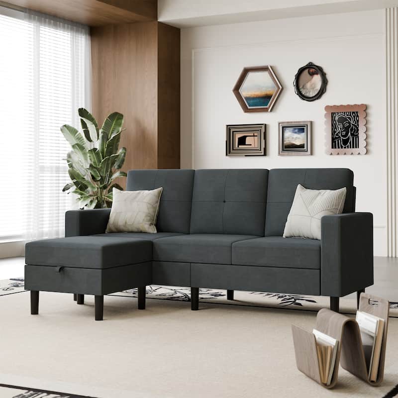 Futzca Convertible Sectional Sofa Couch