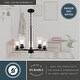preview thumbnail 7 of 9, Vaxcel Lighting H0313 Park Ridge 5 Light 21" Wide Chandelier