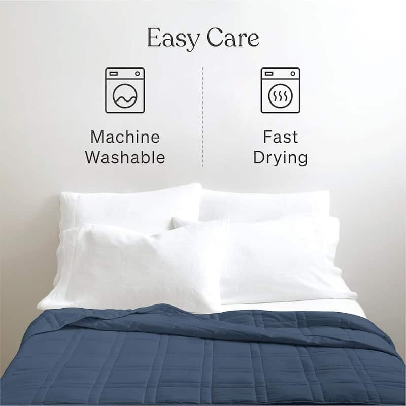 Cool Cotton Weighted Blanket - 12lb Throw