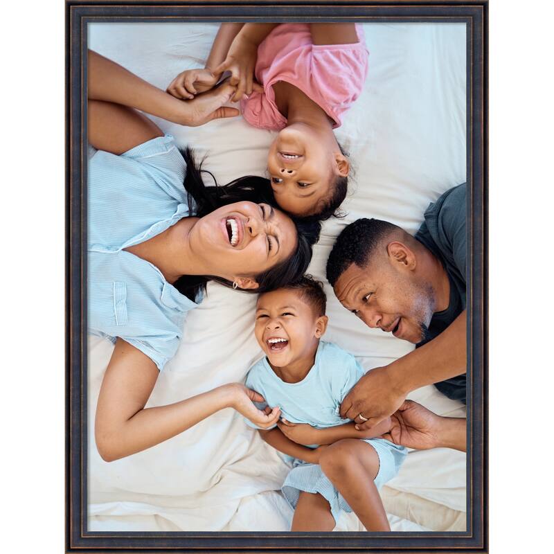 Dark Bronze Scoop Framed Picture Frame, Photo Frame - 18x24