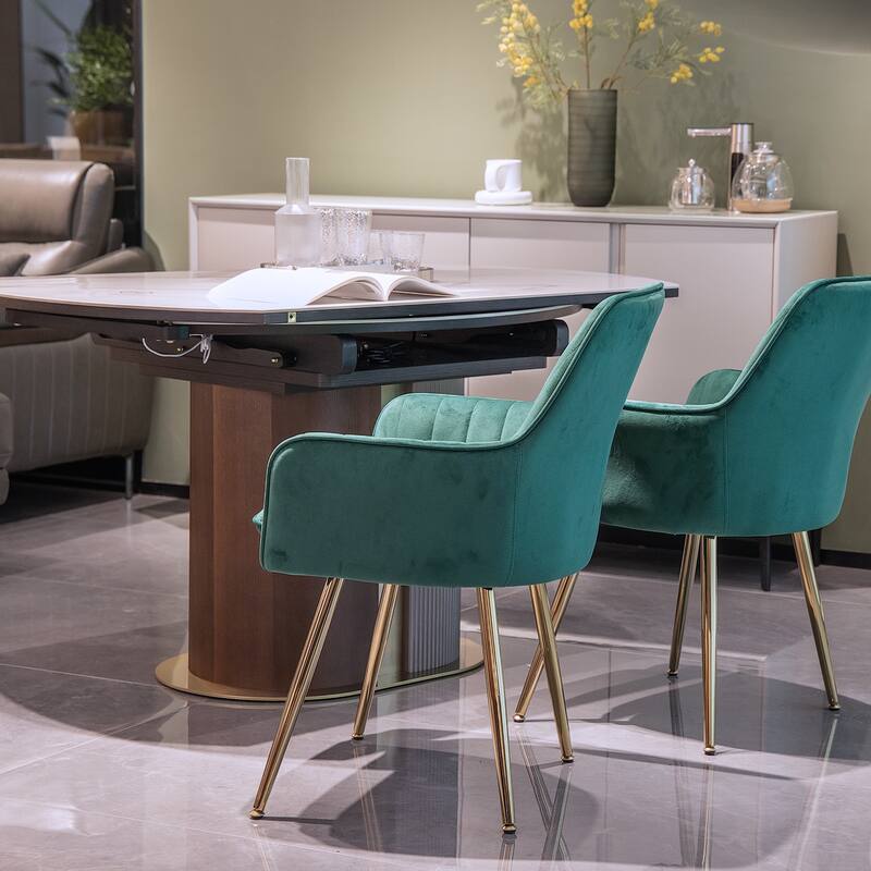 Upholstered Dining Chair Accent Chairs Set of 2