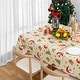 preview thumbnail 36 of 54, Ray Star Christmas tablecloth 52×70in Waterproof Festival - 52"×70"