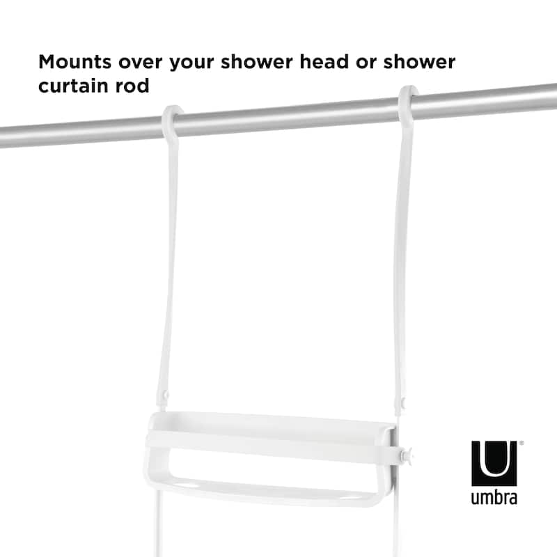 Umbra Flex White Shower Caddy