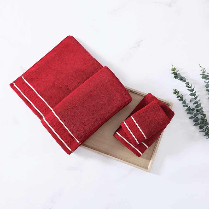 Tommy Hilfiger Legacy Cotton 6 Piece Towel Set - 6 Piece