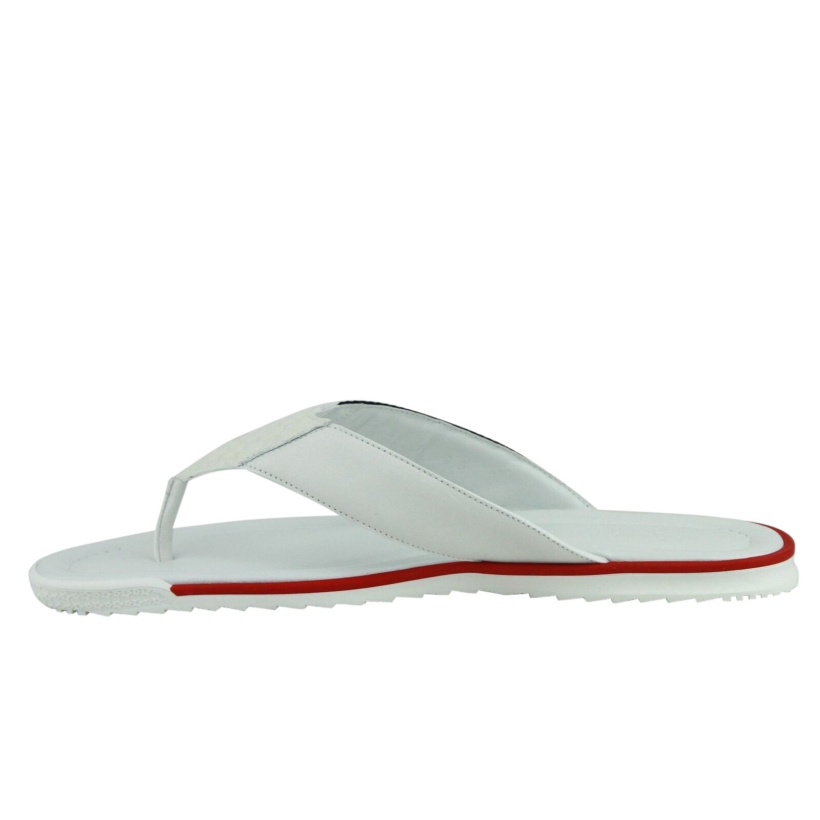 all white gucci flip flops