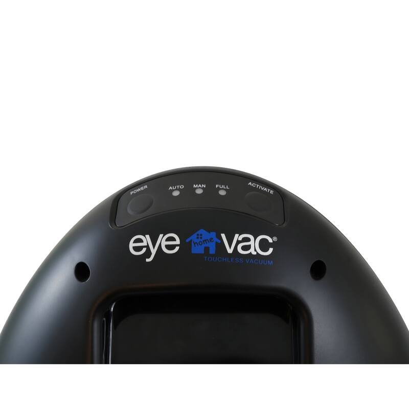 EyeVac Home Touchless Vacuum, Matte Black - 1 gallon