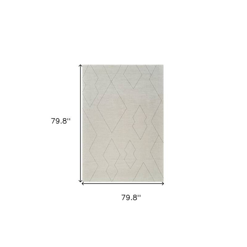 Betab Distressed Abstract Modern Stain Resistant Woven Durable Area Rug By HomeRoots