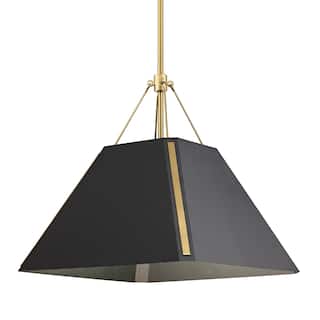 Wry Lighting Ranik 1-light Pendant in Brushed Champagne Brass