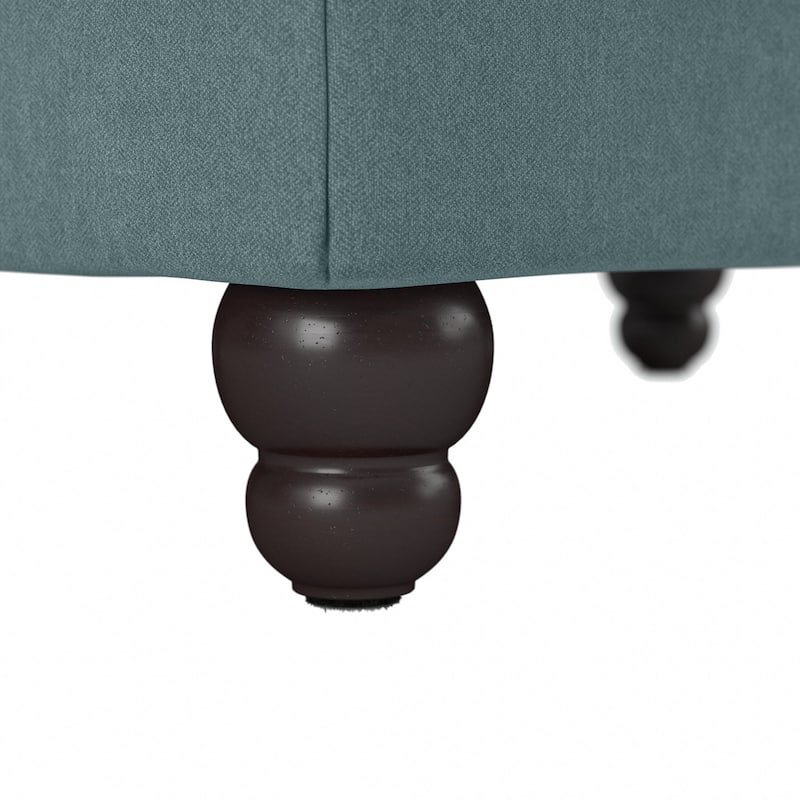 Bush Furniture Coventry Large Upholstered Storage Ottoman
