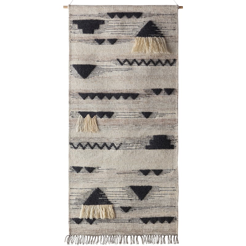 Olympos Taupe Traditional Decorative Tapestry