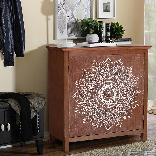 PHI VILLA 2Door Buffet Sideboard Accent Storage Overstock