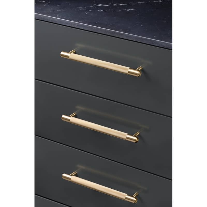 Buster + Punch UPB-054575 Cross 8-7/8" Center to Center Luxury - Brass