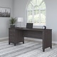 preview thumbnail 56 of 66, Bush Furniture Somerset 72W Office Desk with Drawers in Hansen Cherry Storm Gray
