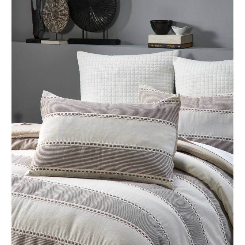 Better Trends Janson Collection Poly/Cotton Comforter Set with Sham - Absorbent, Moisture-Wicking, Machine Washable, Tumble Dry