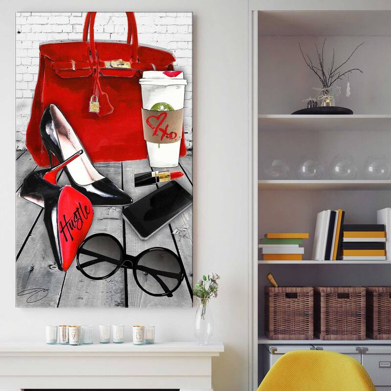 "Hustle 2" by Jodi Print on Canvas