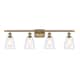Option Brushed Brass / Clear