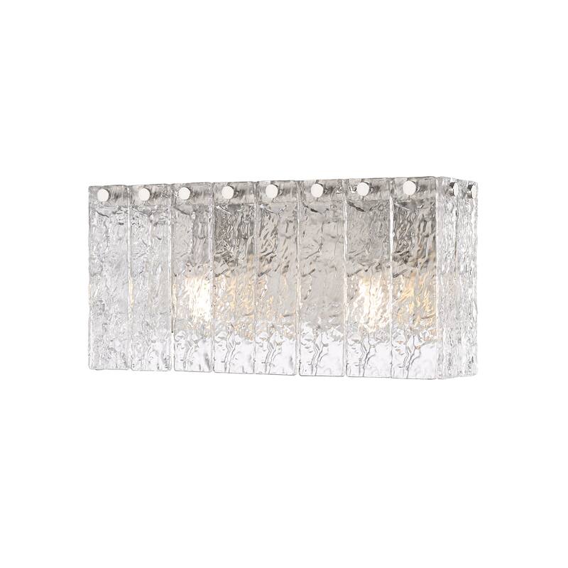 Z-Lite 1943-2V Glacier 15" Wide Vanity Light - Brushed Nickel