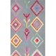 preview thumbnail 10 of 14, SAFAVIEH Handmade Bellagio Icy Modern Moroccan Wool Rug