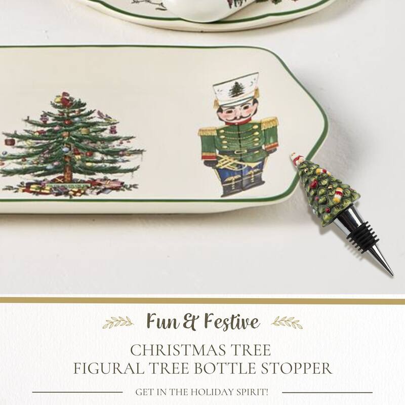Spode Christmas Bottle Stopper
