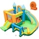 preview thumbnail 7 of 5, Gymax Inflatable Water Slide Kids Blow up Water Park w/ Climbing Wall