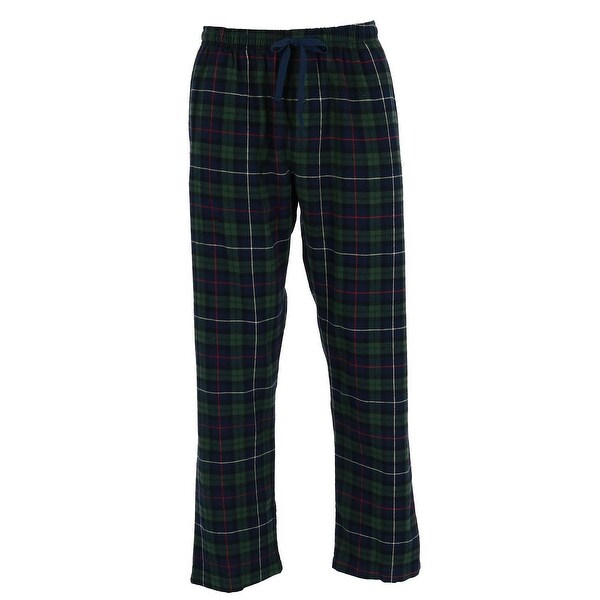 mens flannel lounge pants with pockets
