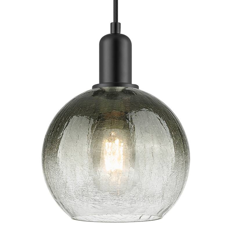 Innovations Lighting 716-1P-G483-8SL Brookhaven Globe 8" Wide Cord - Matte Black