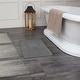 preview thumbnail 107 of 124, Fabstyles Basix Soft & Absorbent Reversible Cotton Bath Rug 16 x 24 - Grey