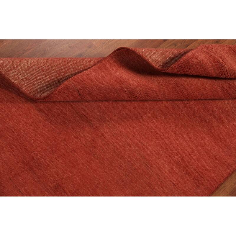 Striped Gabbeh Oriental Rug Handmade Wool Carpet - 3'4" x 6'5"