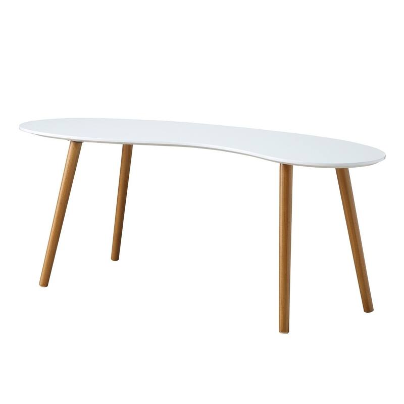 Convenience Concepts Oslo Bean Shaped Coffee Table