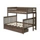 preview thumbnail 3 of 25, Max and Lily Twin over Full Bunk Bed with Ladder and Storage Drawers