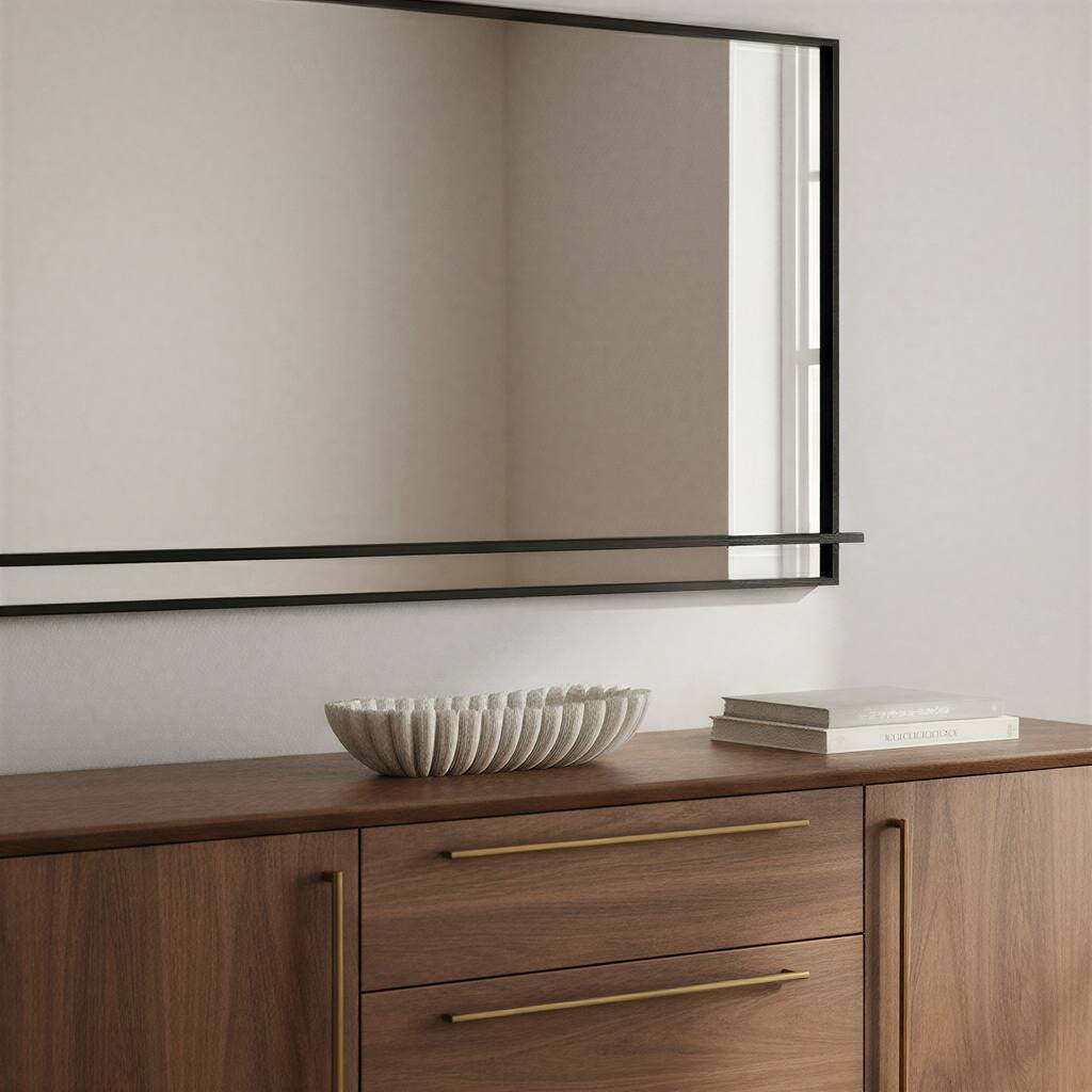 Marble Ruffle Bowl - 14.0"L x 6.0"W x 3.0"H