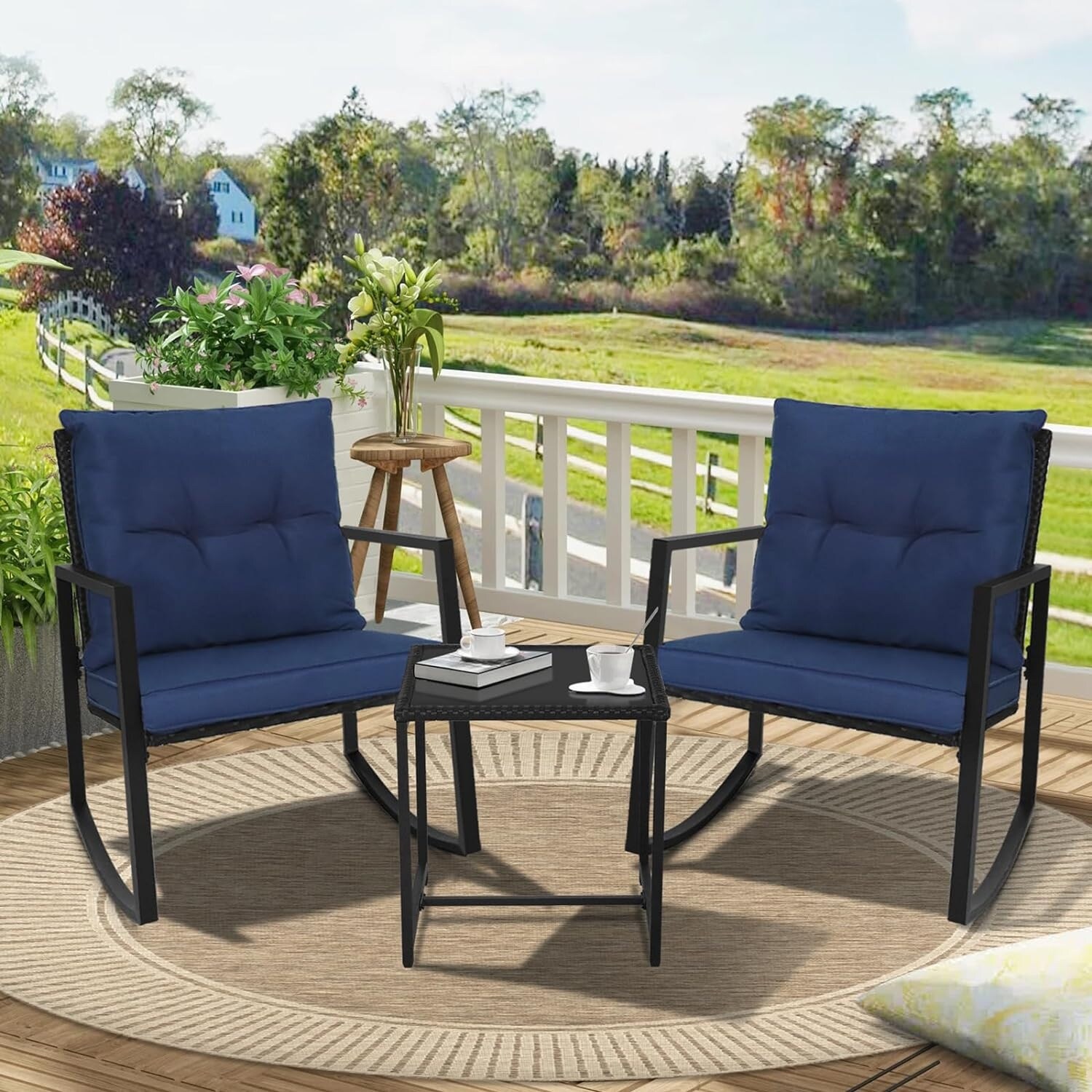 Suncrown 3 piece bistro set cheap
