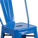 preview thumbnail 39 of 97, 24'' High Metal Indoor-Outdoor Counter Height Stool with Back
