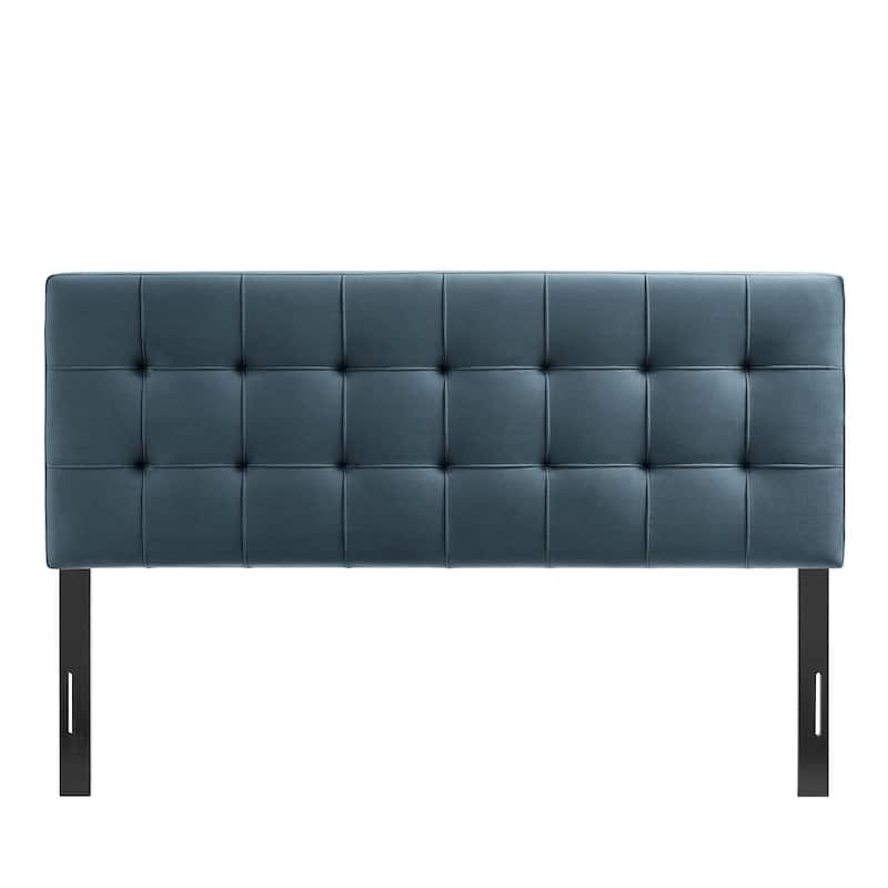 Lily Biscuit Tufted Performance Velvet Headboard