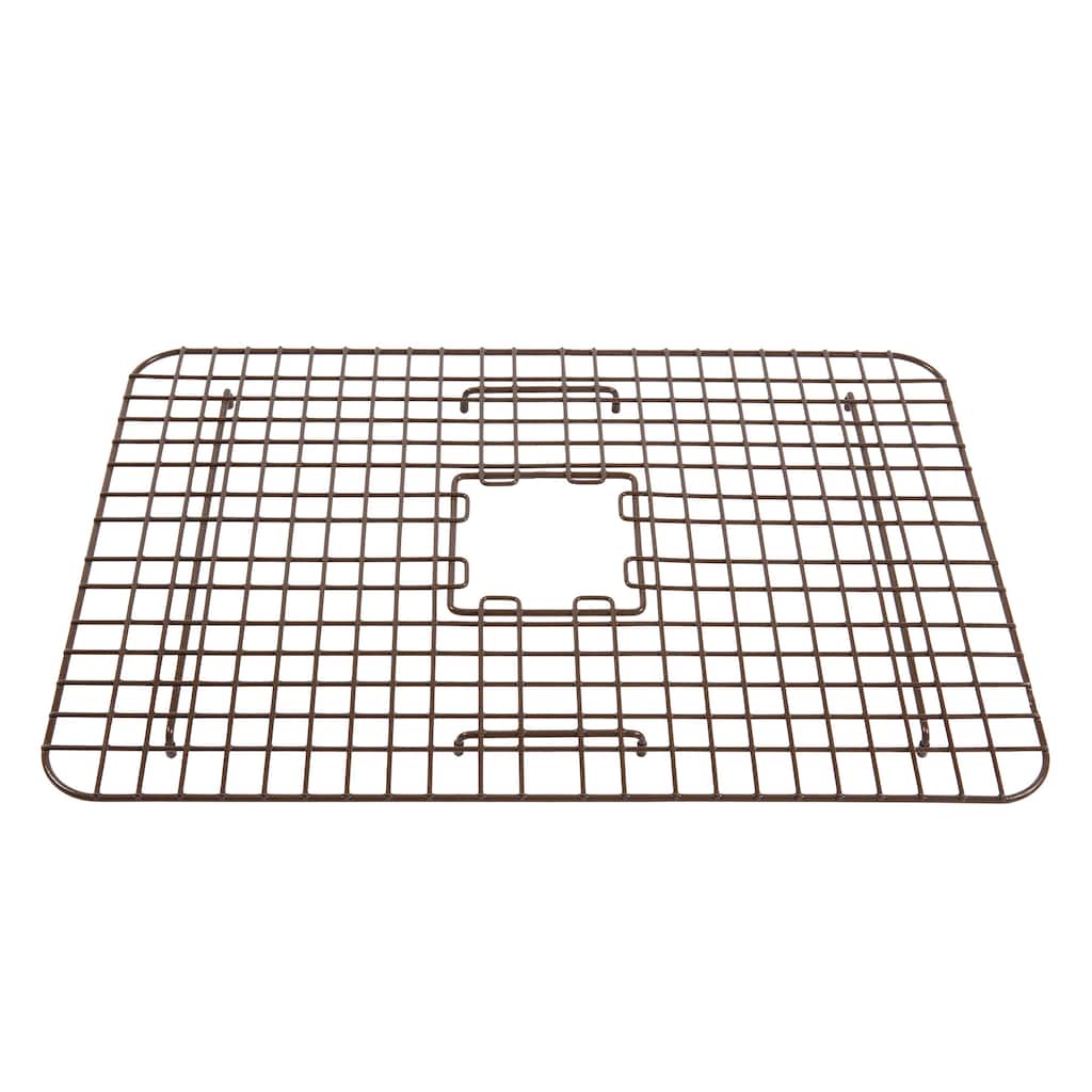 SinkSense Foster Antique Brown 25" x 17" Kitchen Sink Bottom Grid