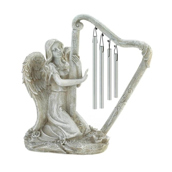 slide 1 of 1, Popular Angel Harp Wind Chime