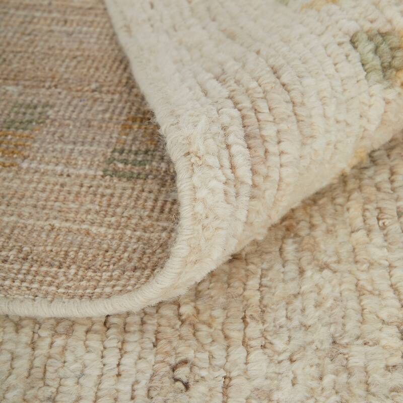 Grand Bazaar Devora Hand Knotted Abstract Modern Area Rug