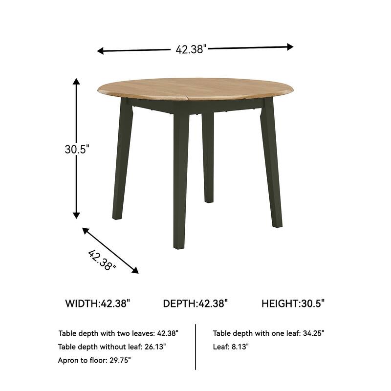 Signature Design by Ashley Gesthaven Dining Table with 4 Chairs and Bench (Set of 6)