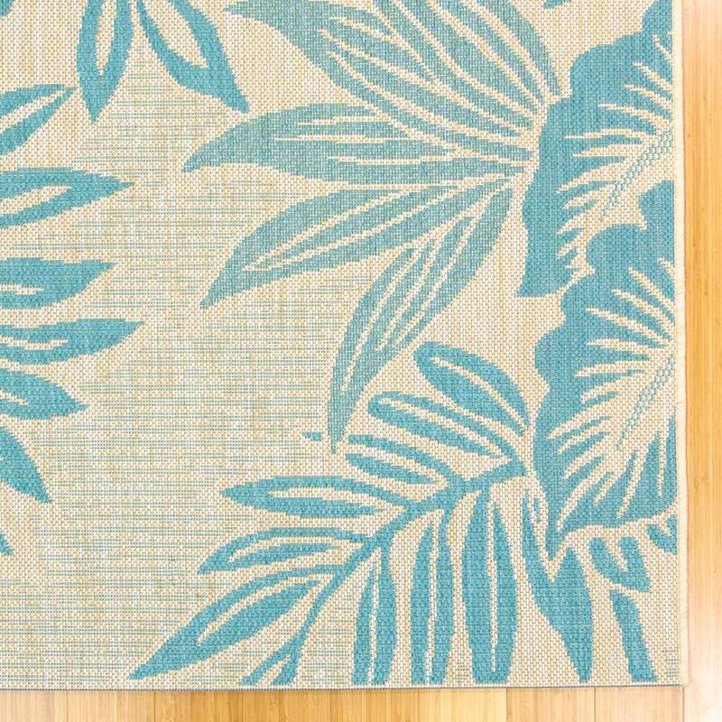 Reyn Spooner Tradewinds Hawaiian Tropical UV Protected Polypropylene Flatweave Indoor/ Outdoor Area Rug Collection