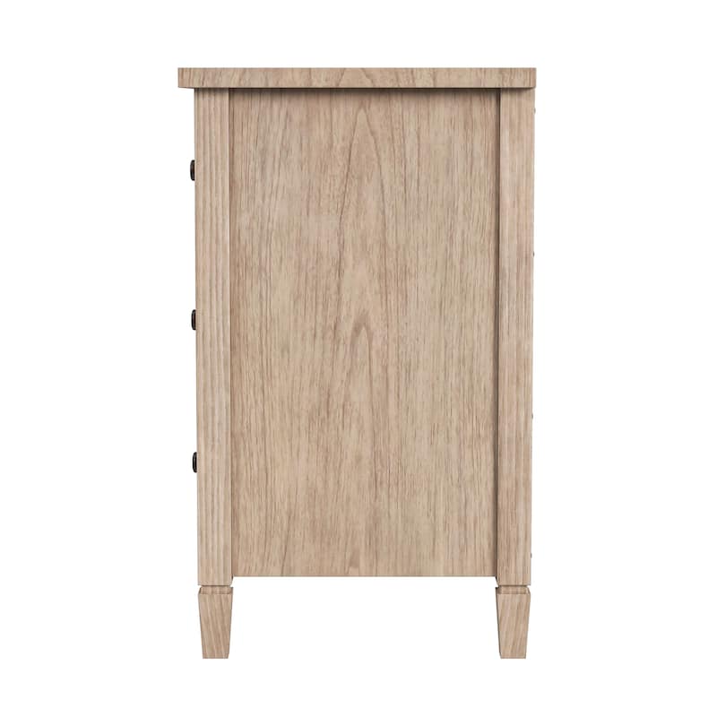 Flagstaff 3-Drawer Wood Dresser