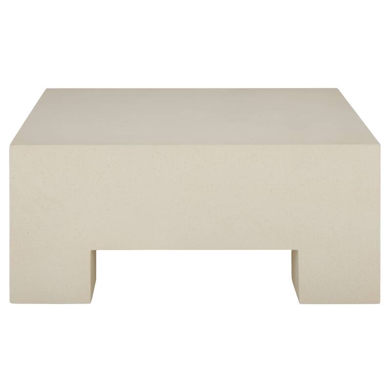 SAFAVIEH Home Aillard Coffee Table - 32"W x 32"D x 14"H - White
